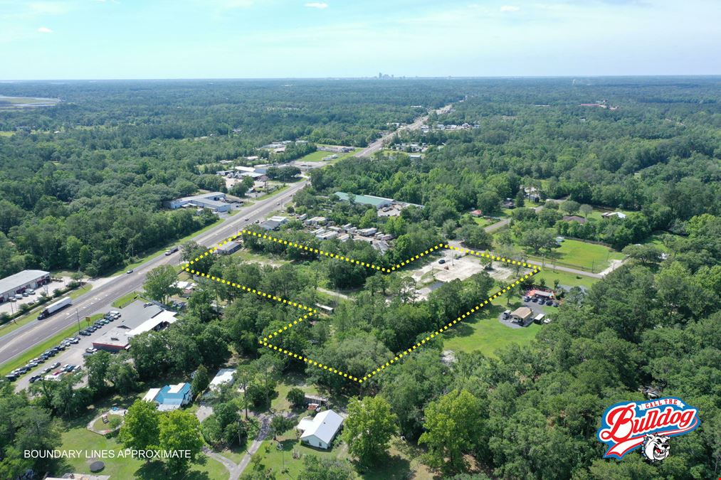 5.55± Acres | Dual Frontage | Existing Improvements