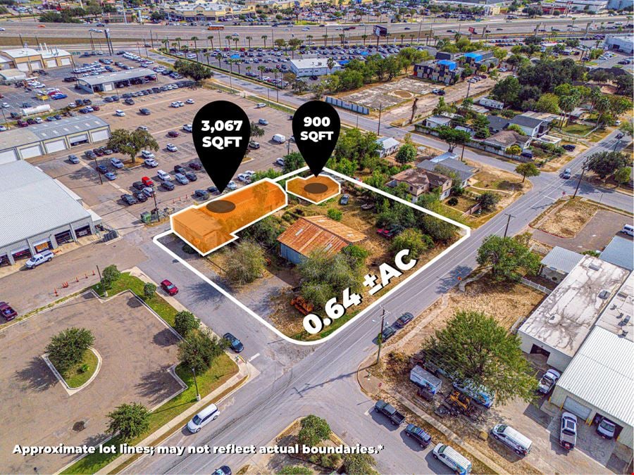 0.64 ± AC | Redevelopment Opportunity | Zoned C-3 | McAllen, TX