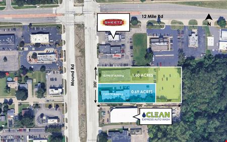 Preview of VacantLand space for Sale at 28800-28820 Mound Road
