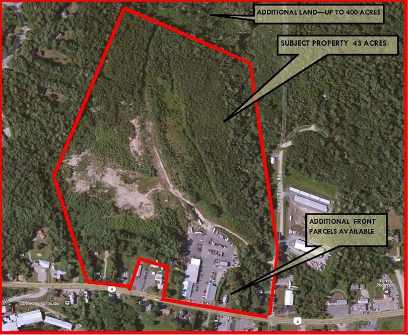 244 acres comm/res with util.
