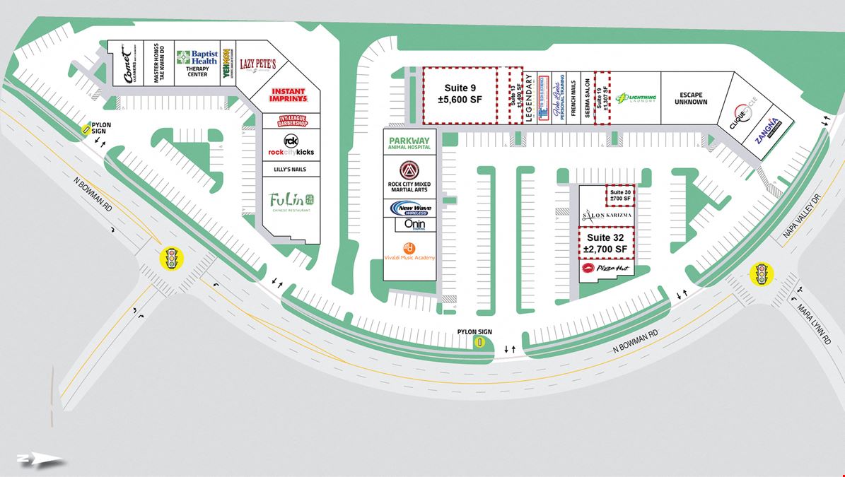 Bowman Curve Shopping Center