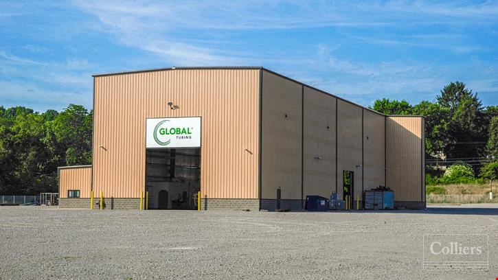 Standalone Industrial Facility with Expansive Laydown Yard Along Route 51