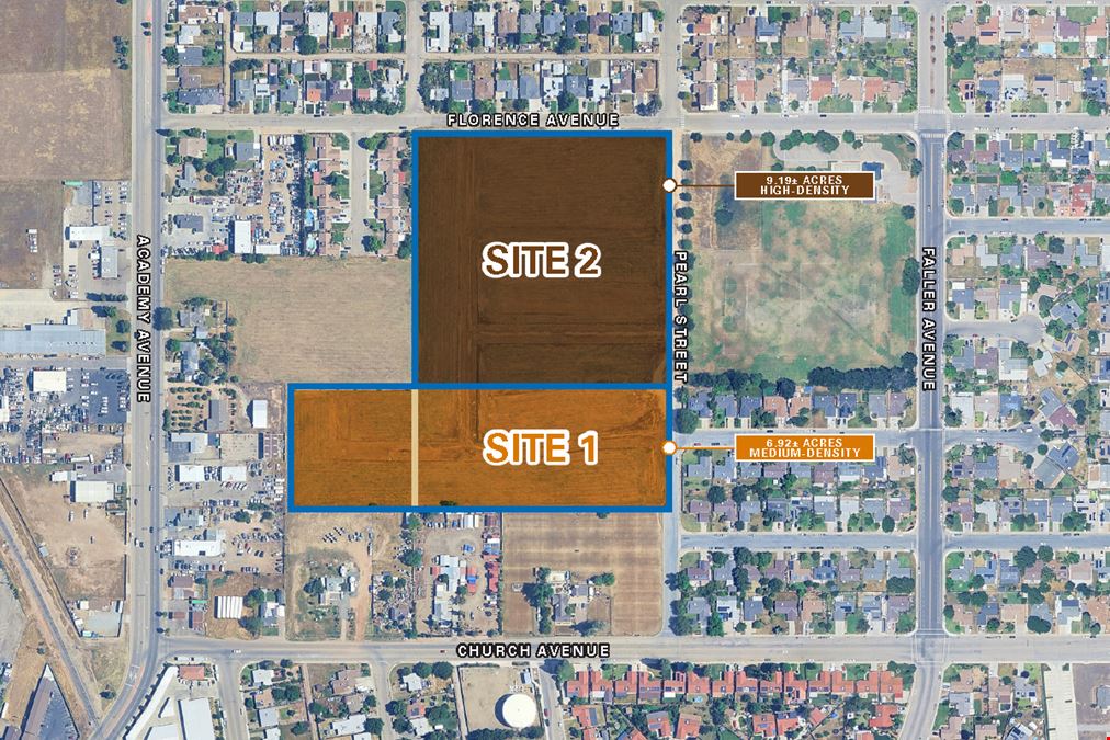SWC of Florence Avenue & Pearl Street