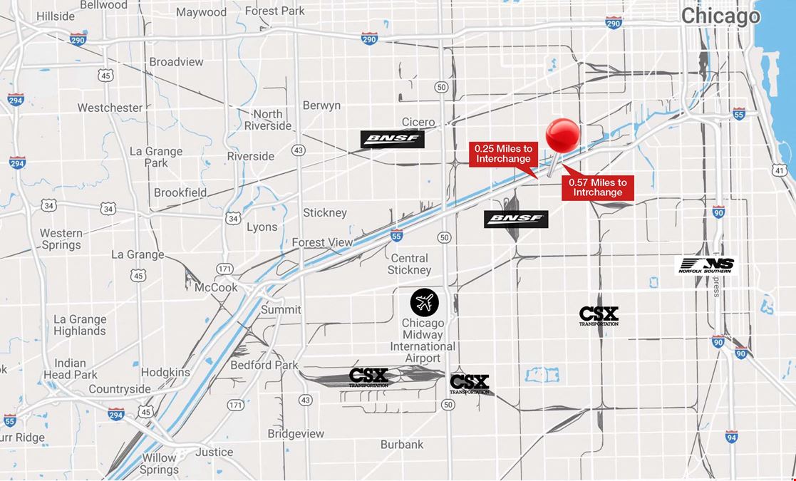 90 Door Truck Terminal for Lease | Divisible | 3000 W. 36th Street, Chicago, IL 60632