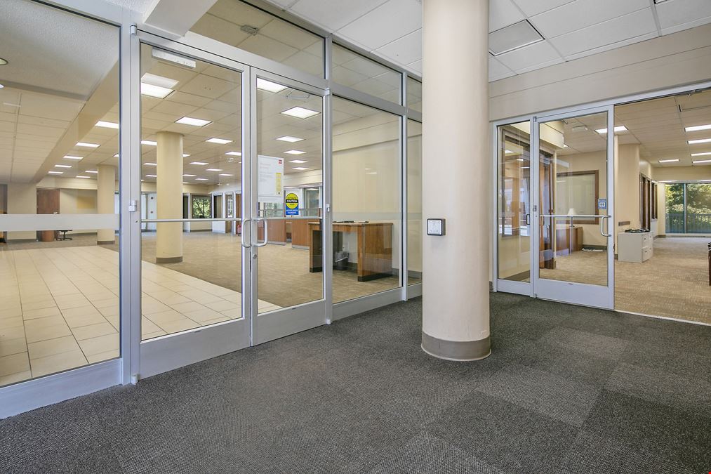 Office Building with Surface Parking Lot in Downtown