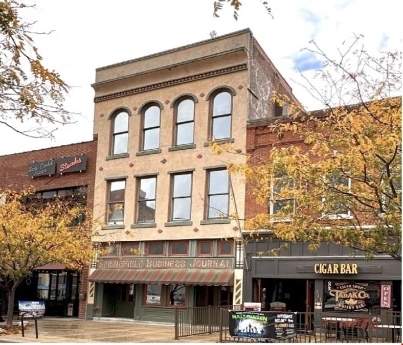 6743' historic downtown building w/street retail and upstairs living