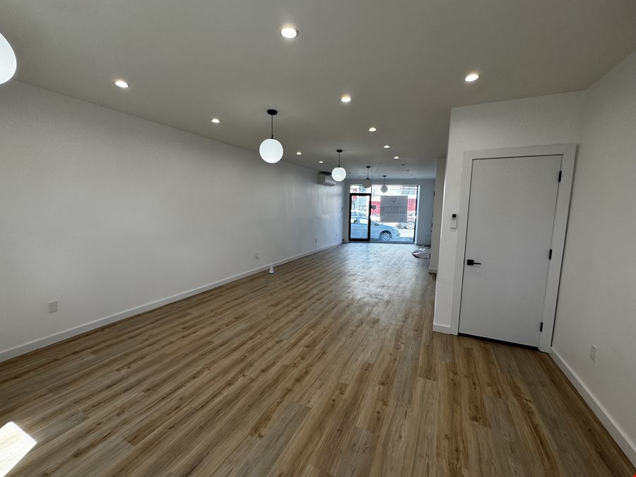 600 SF | 1706 E New York Ave | Vanilla Box Retail Space For Lease