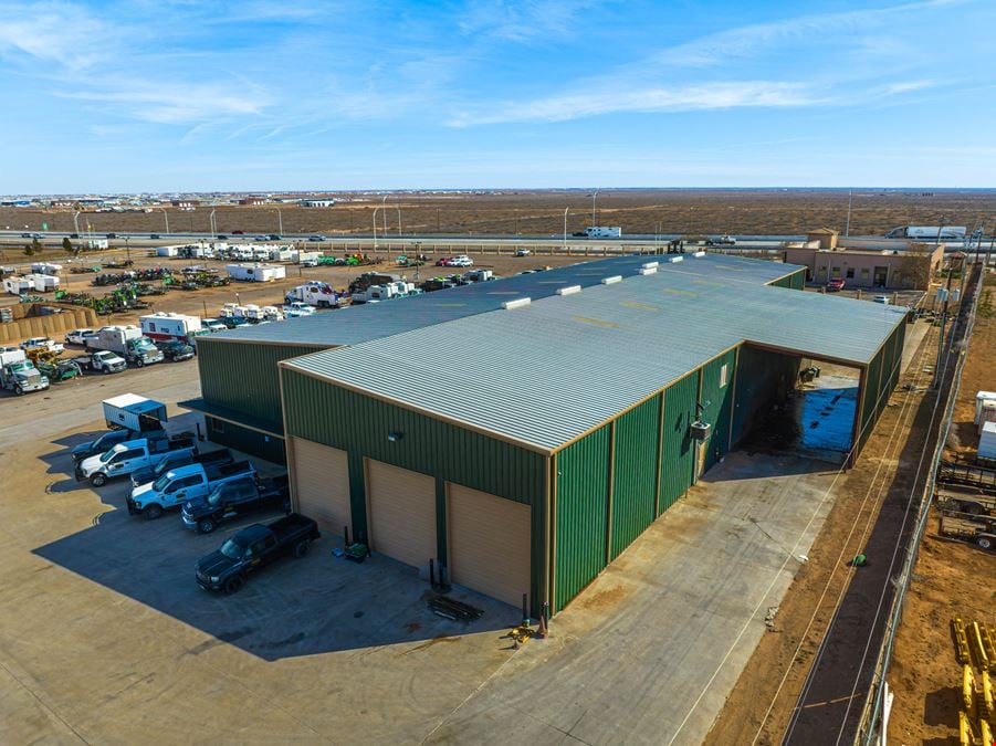 Industrial Complex on I-20 with Multiple Cranes & Wash-Bay