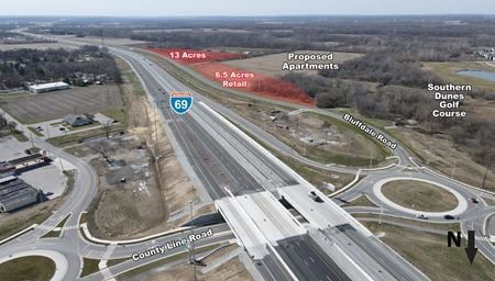 Preview of VacantLand space for Rent at I-69 @ County Line Road
