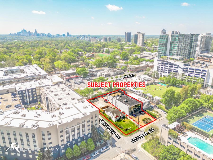 Prime Buckhead Village Redevelopment Opportunity | Two Buildings Totaling ±13,889 SF