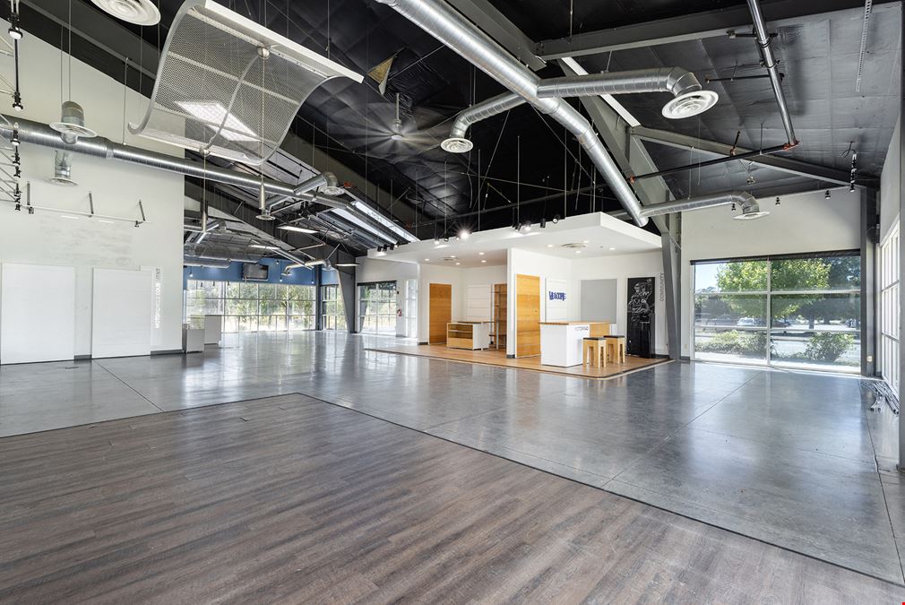A Building With Swagger. In a Corridor on the Rise.