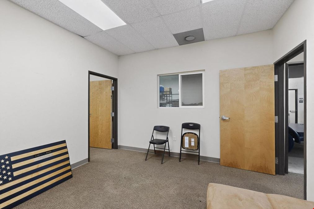 RARE WAREHOUSE WITH GATED & PAVED YARD