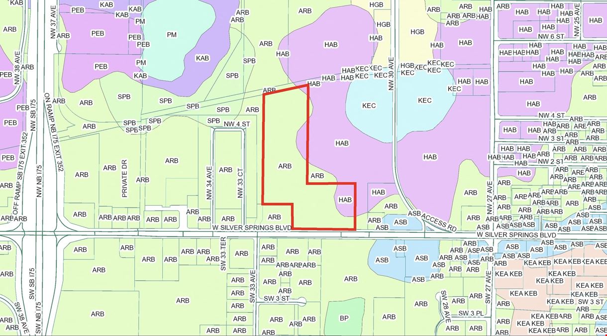 5.64+/- Acres I-75/Hwy 40