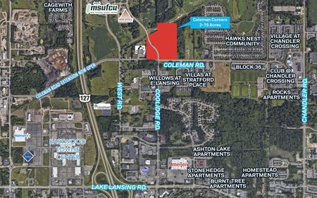 Preview of Land space for Sale at Northeast of Lake Lansing Rd/US-127