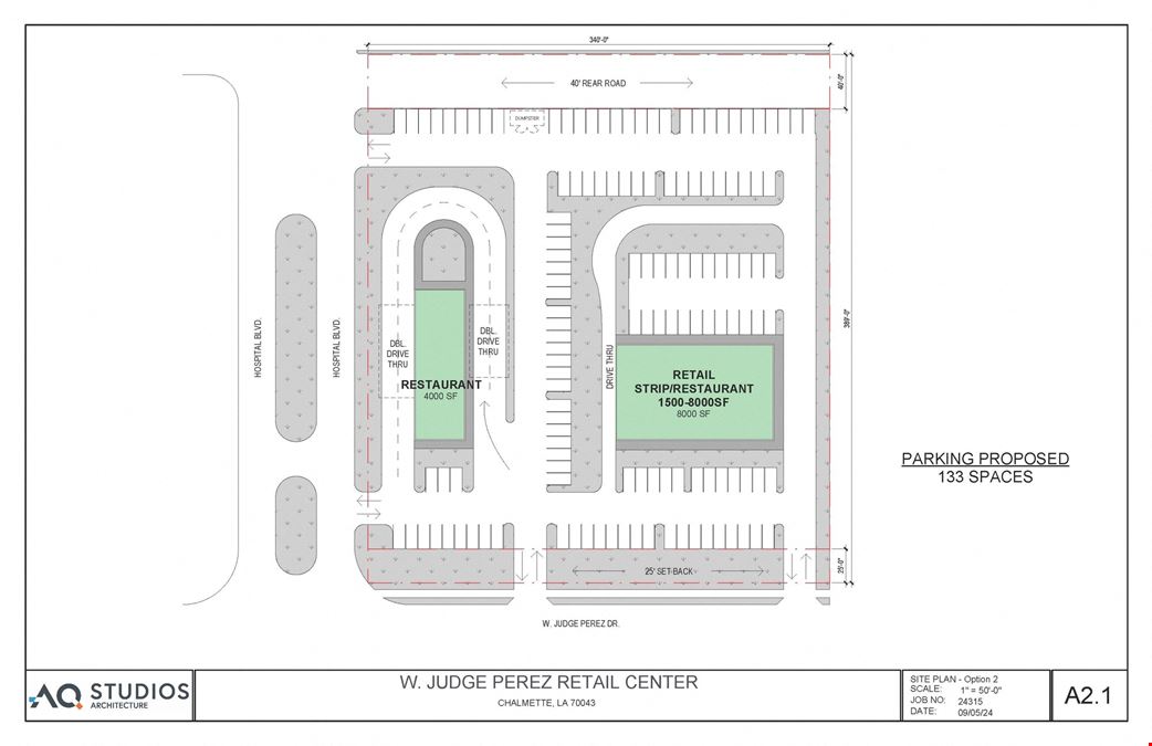 3 Commercial Acres For Lease