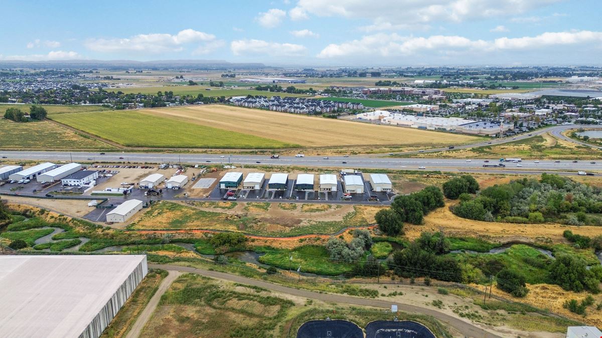 Industrial Warehouse With Yard
