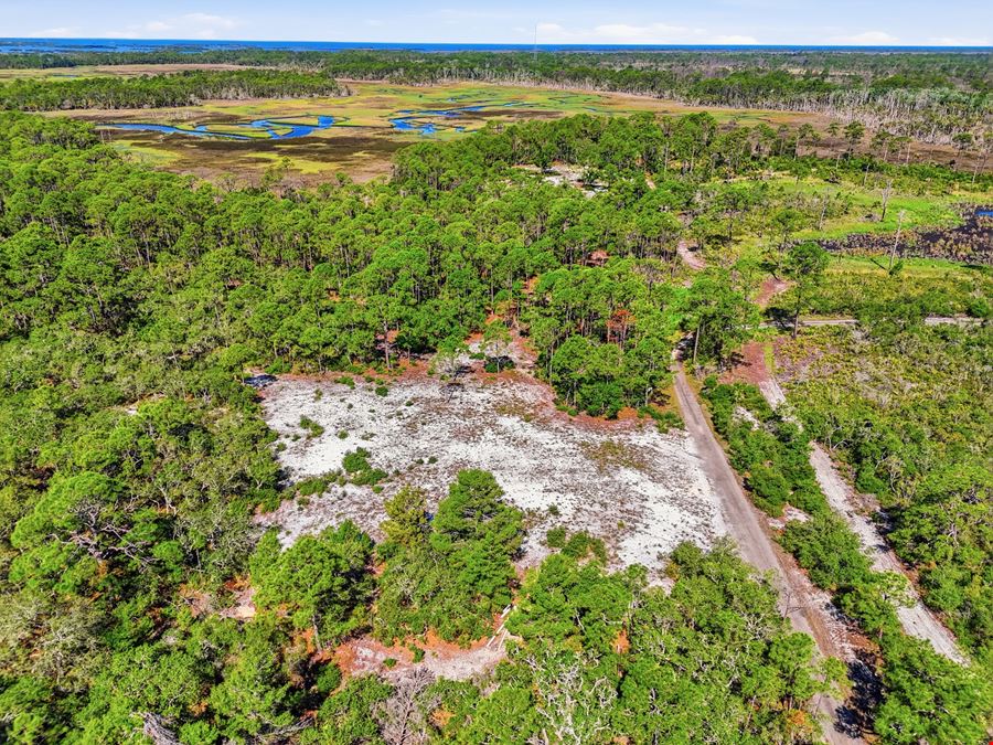 Cedar Key Land with Partial Infrastructure