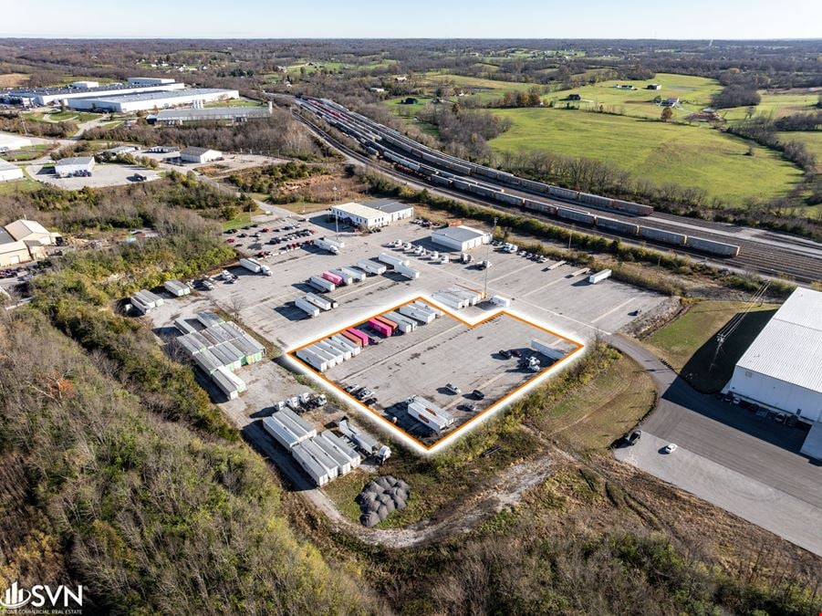 FOR LEASE:  +/-3 Acres of Industrial Outdoor Storage with Dedicated Office Space
