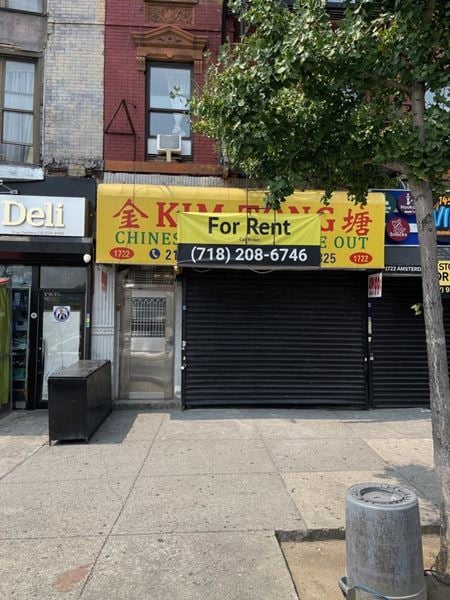 Preview of Retail space for Rent at 1722 Amsterdam Ave