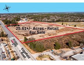 25.61+/- acres Retail Tract A