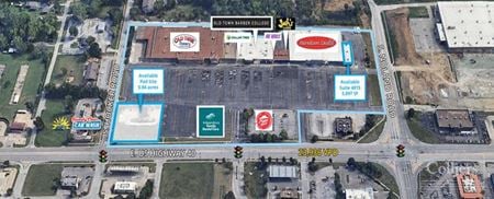 Preview of Retail space for Rent at Hawthorne 40 Shopping Center: 14121-1422 E. US Highway 40