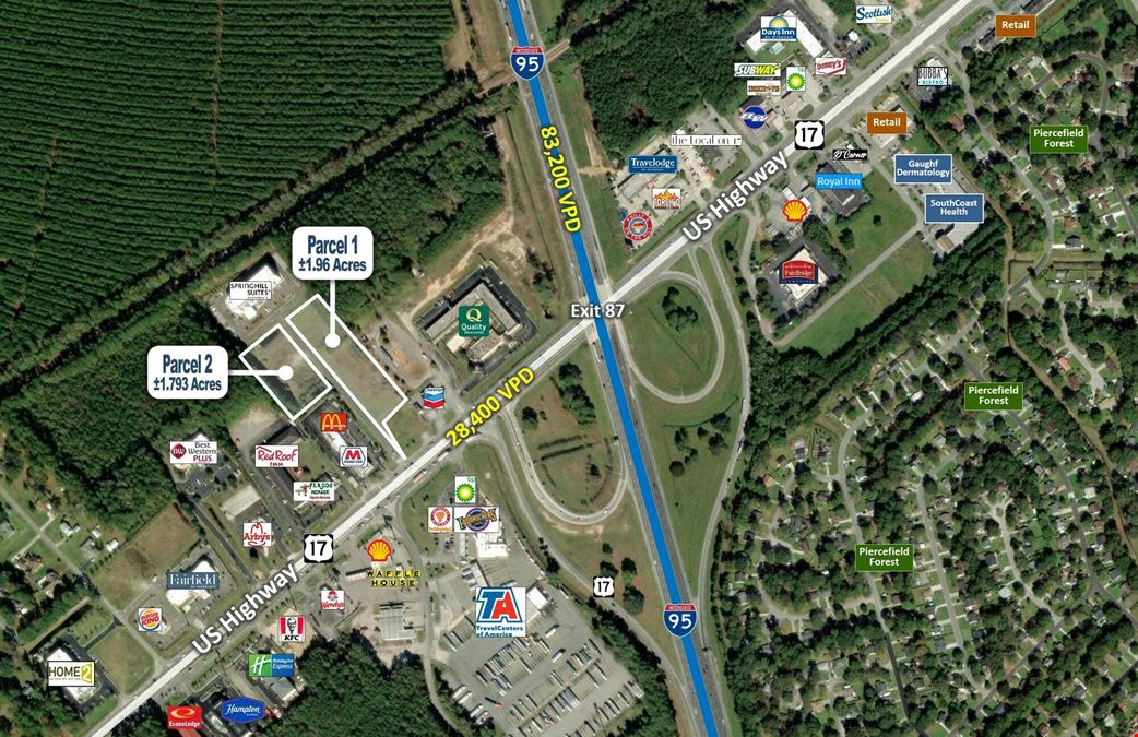 (2) Commercial Parcels at I-95 | Exit 87
