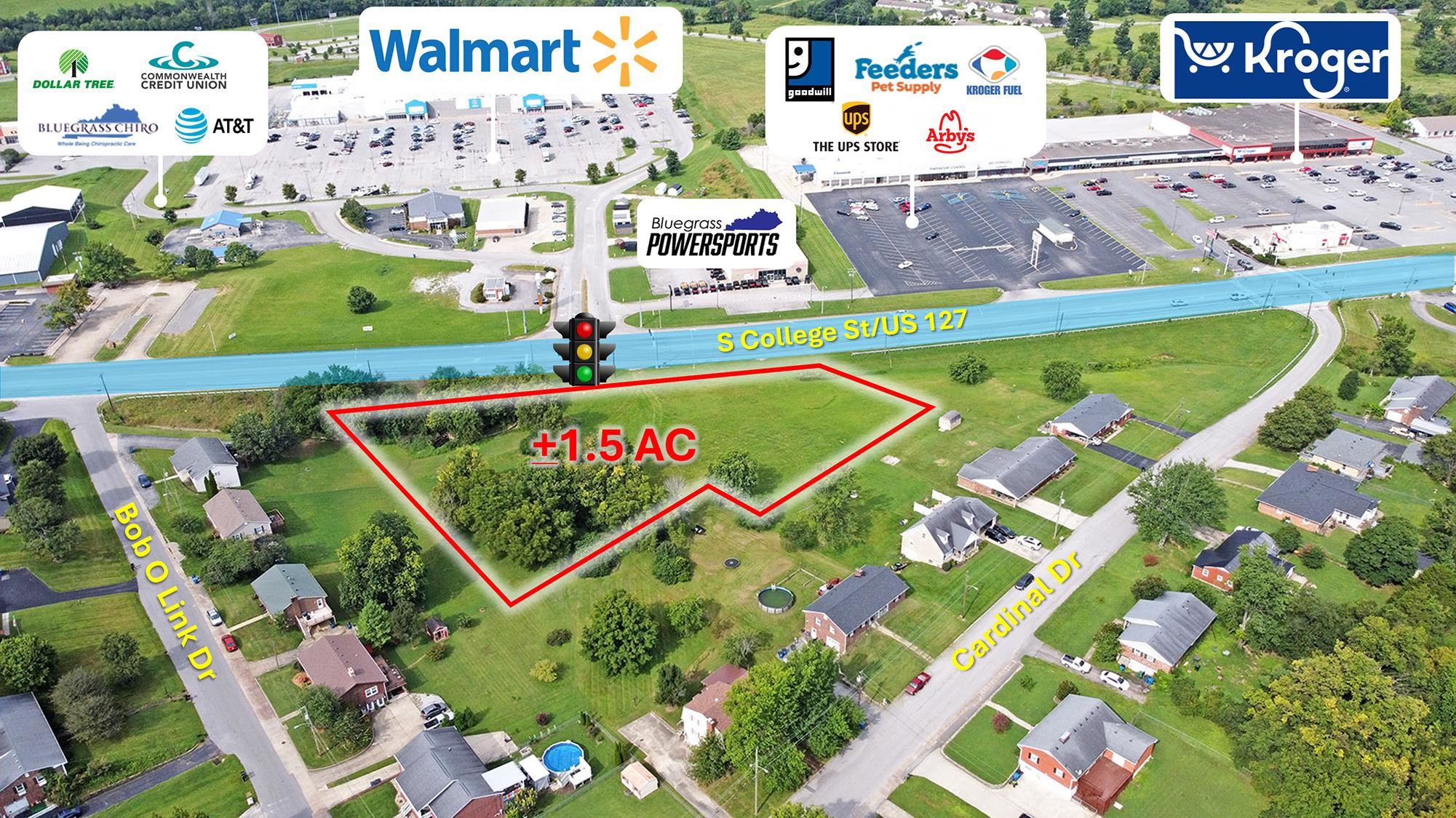 +/-1.5 AC Commercial Lot