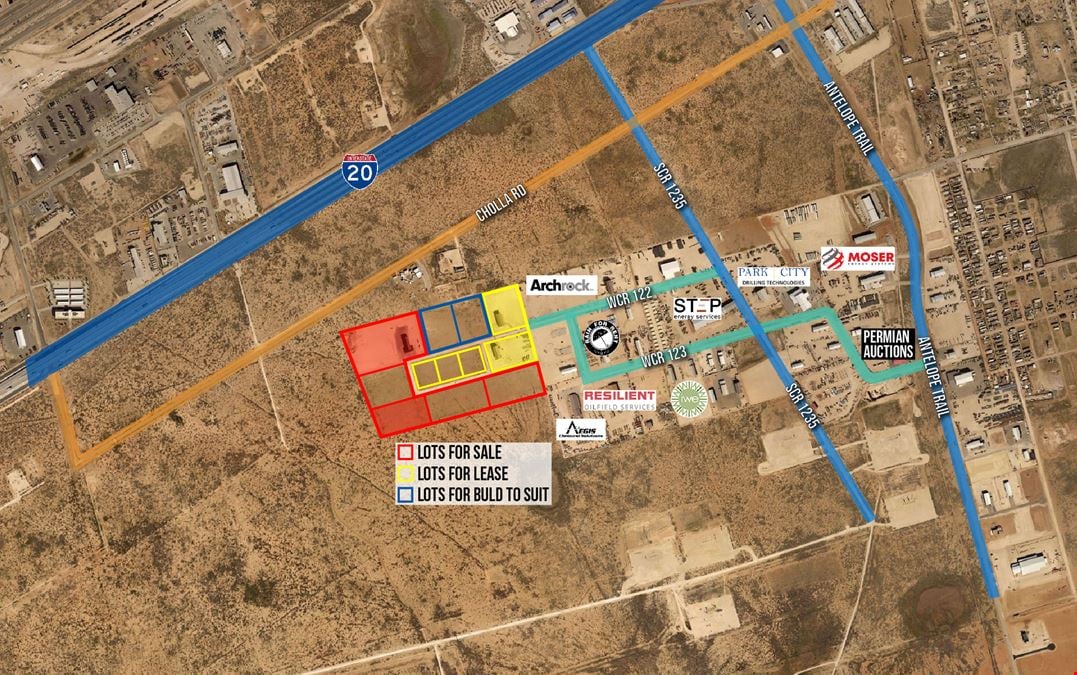 5 - 5.87+ Acre Lots For Sale! Near I-20 & Antelope Trail