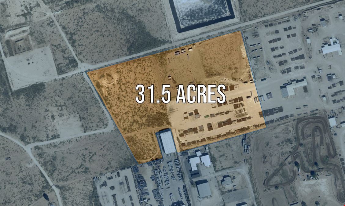 31.5 Acres near Midland Airport, Hwy 80, and I-20