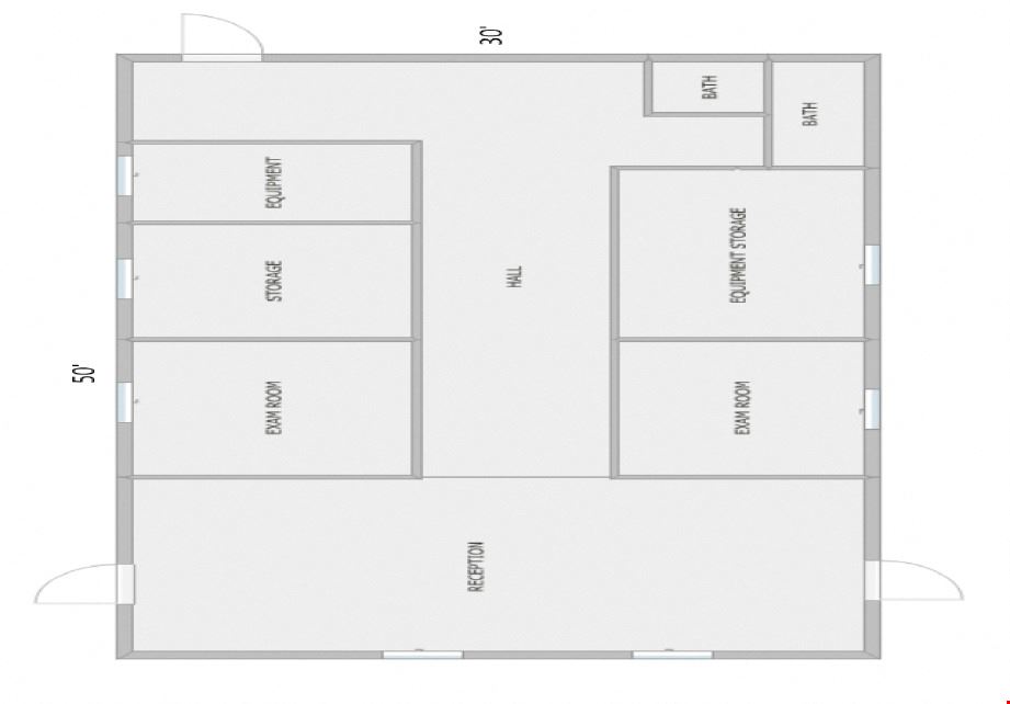 Free Standing Office/Retail Building