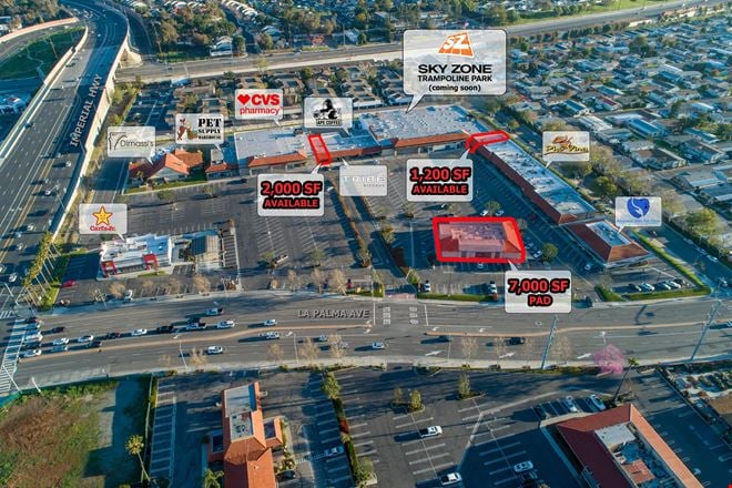 Preview of Retail space for Rent at 5729-5789 E La Palma Avenue
