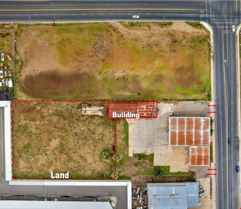 Freestanding Industrial Building on ±1.49 Acres in Porterville