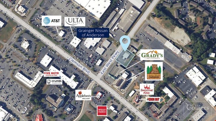 ±4,200-SF Office Building off Clemson Boulevard in Anderson, South Carolina