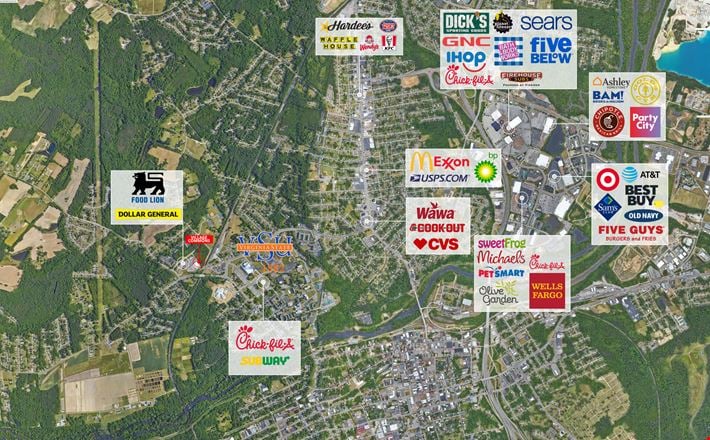 Preview of Retail space for Rent at 20825 Woodpecker Road