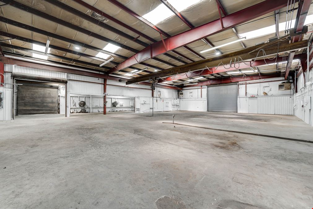 Newly Renovated - Bridge & Jib Crane Served Shop