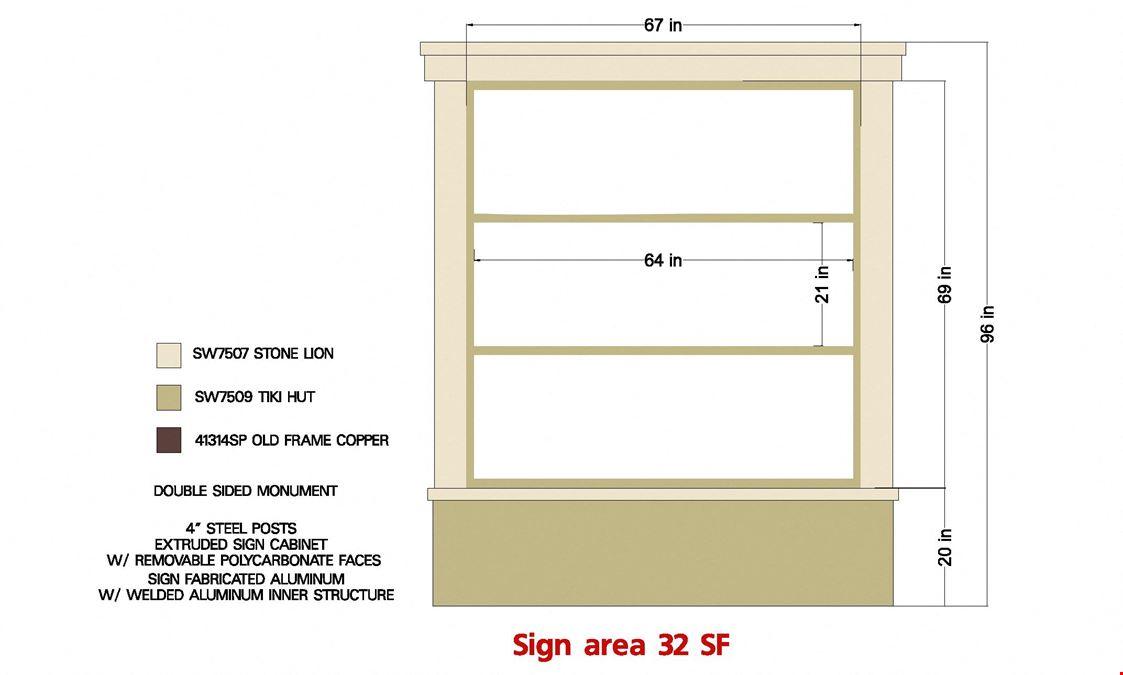 3,500 SF Freestanding Building