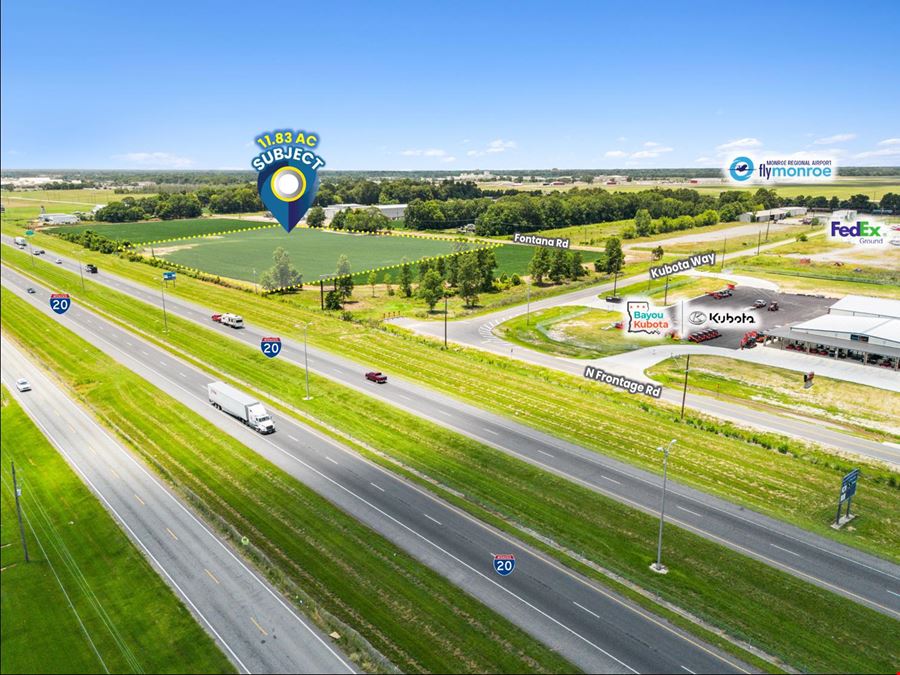 I-20 and Kubota Way Land 11.83 acres