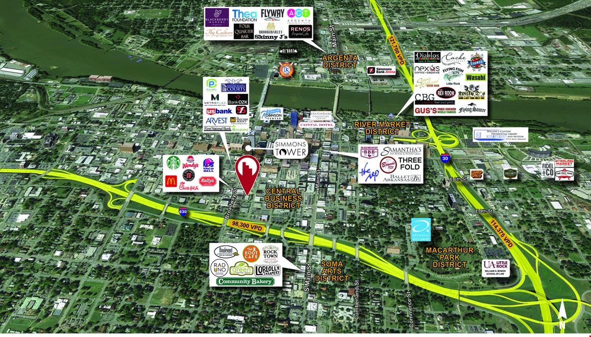 Medical Office Building for Sale or Lease in Downtown Little Rock