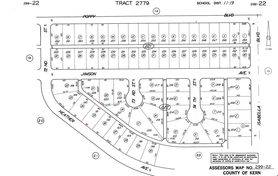 ±0.24 Acres of Level Land in California City