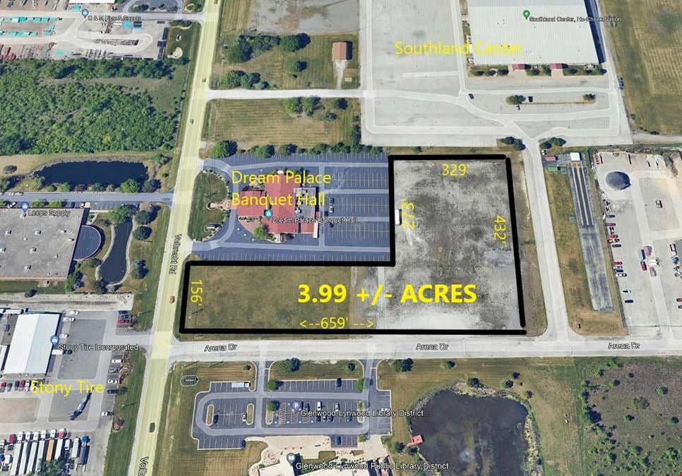 Prime Retail Corner with 3.9 Acres