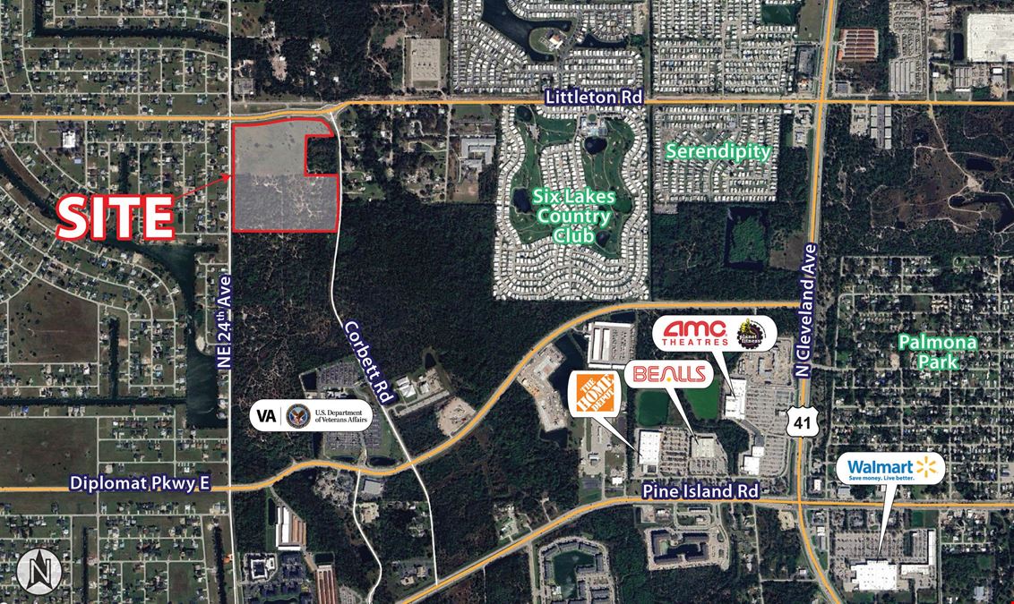 Development Land for Sale in Cape Coral!