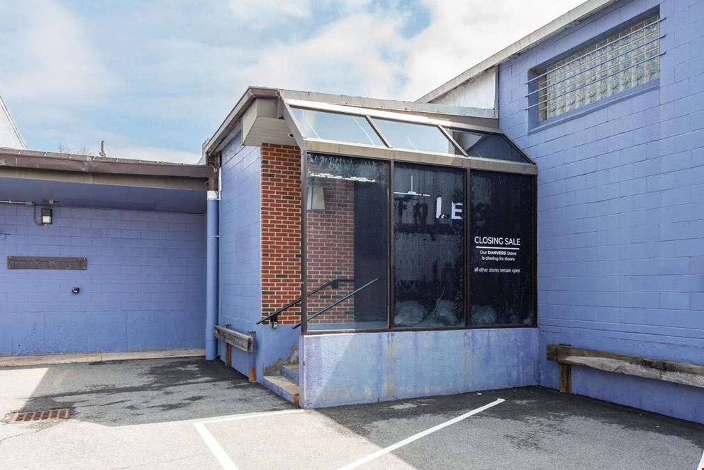 High Profile 6,950sf Retail Space for Lease in Danvers, MA
