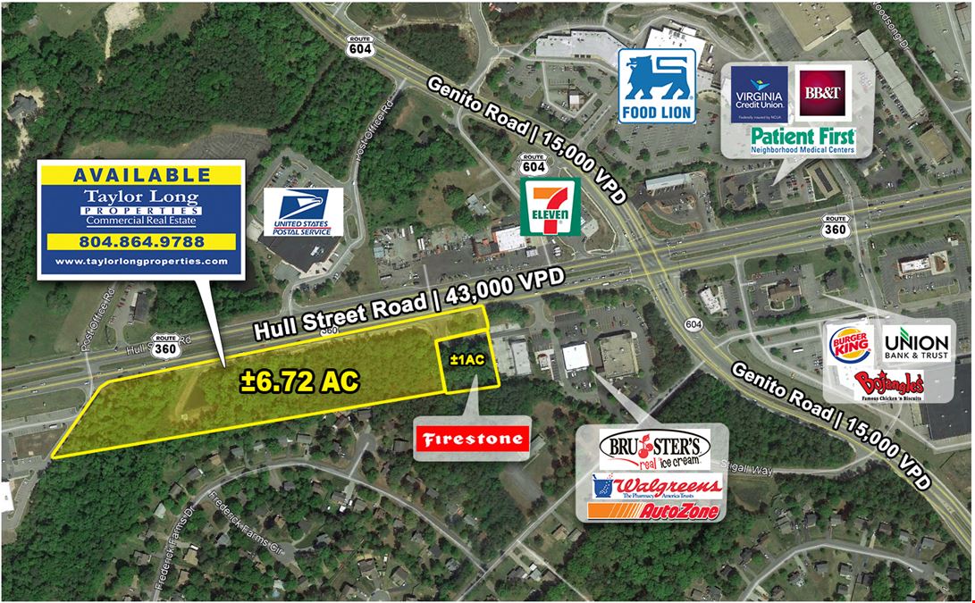 11401 Hull Street Rd  - 6.72 AC