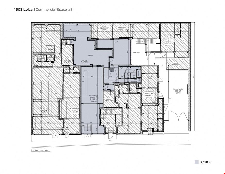 1503 Loiza Street | Commercial Space #3