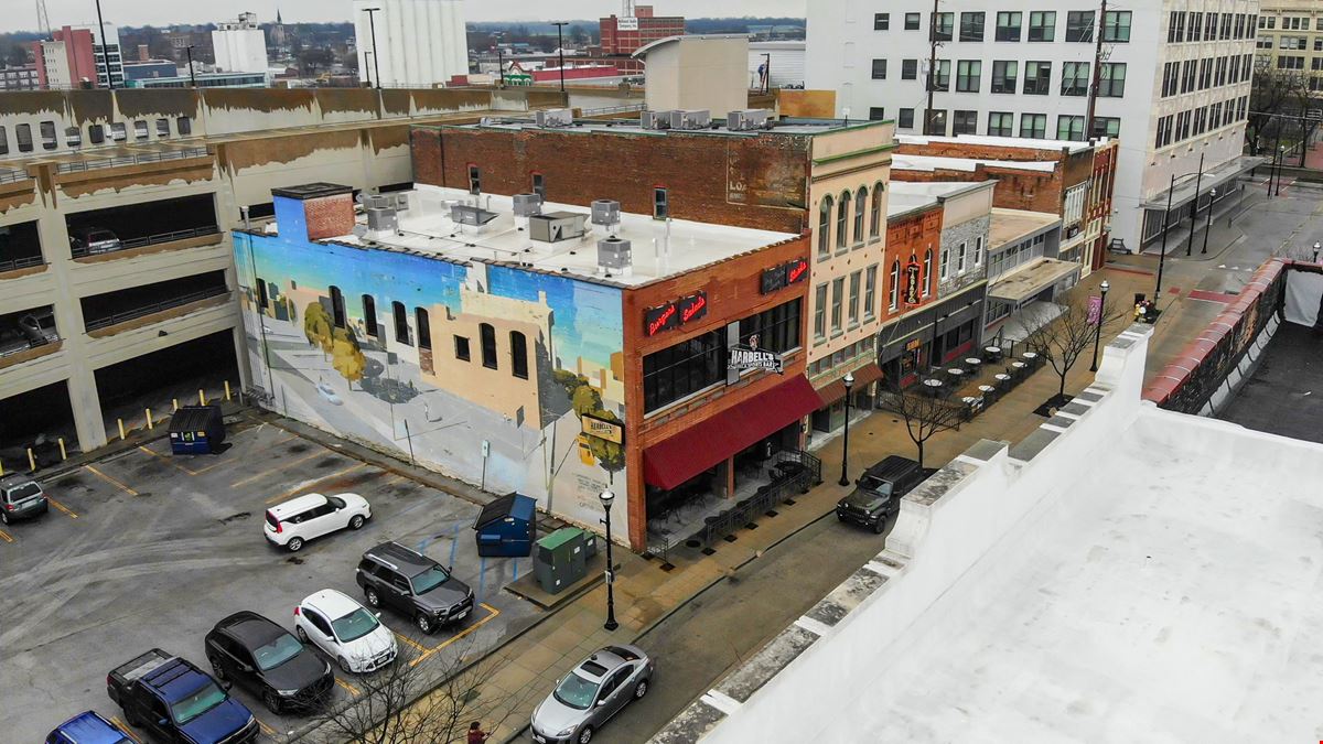 7,529 SF 100% Leased - Restaurant and Loft Apartments For Sale In Downtown Springfield