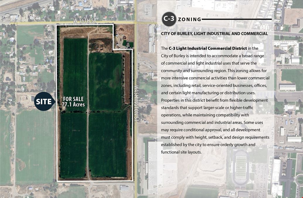 Burley Industrial Land