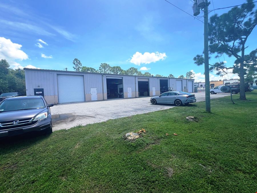 8,550 SF Warehouse on 1 AC For Lease