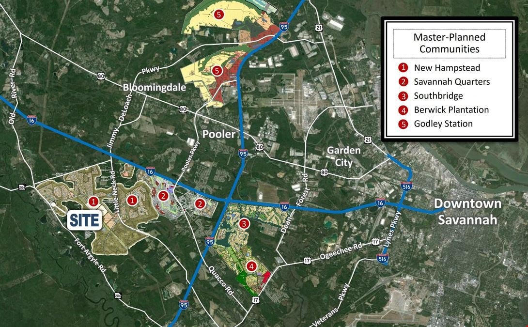 ±20 Commercial Acres at New Hampstead Entrance