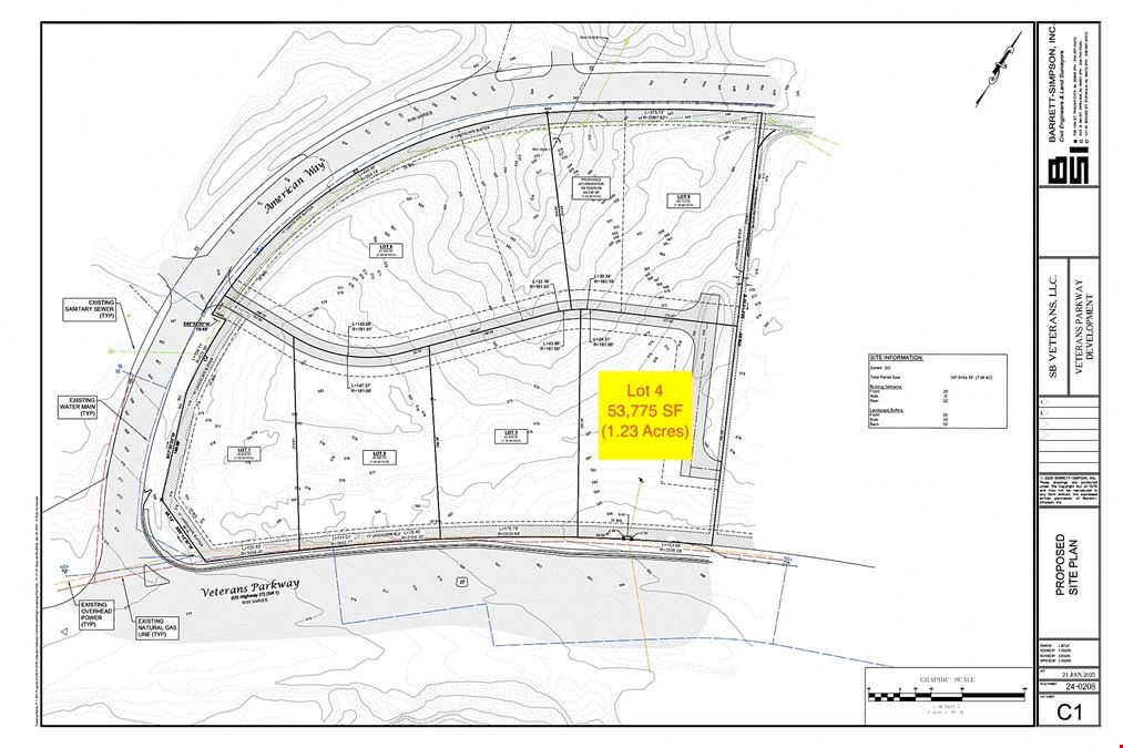 8301 Veterans Parkway- Lot 4