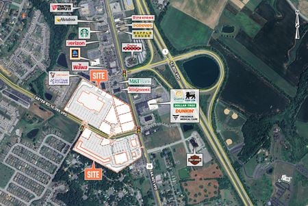 Preview of Retail space for Rent at S Dupont Blvd & Carter Rd